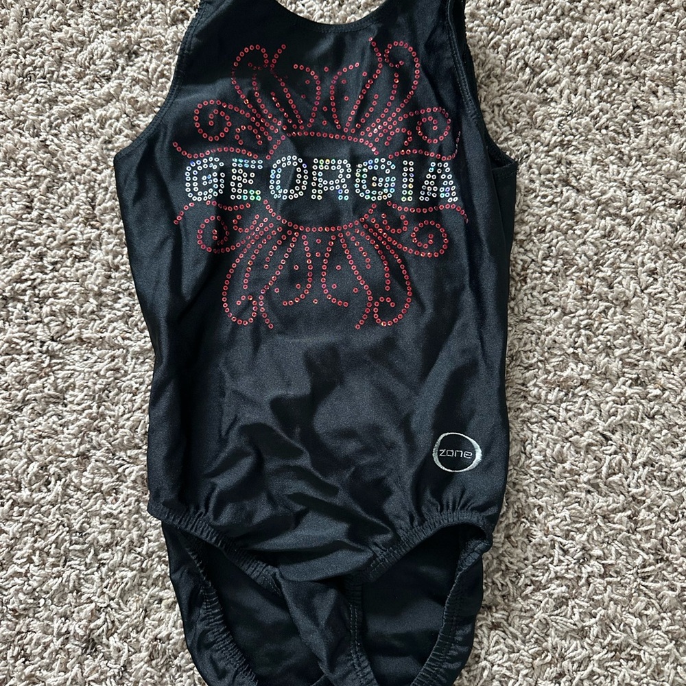 Ozone Black University of Georgia Leotard